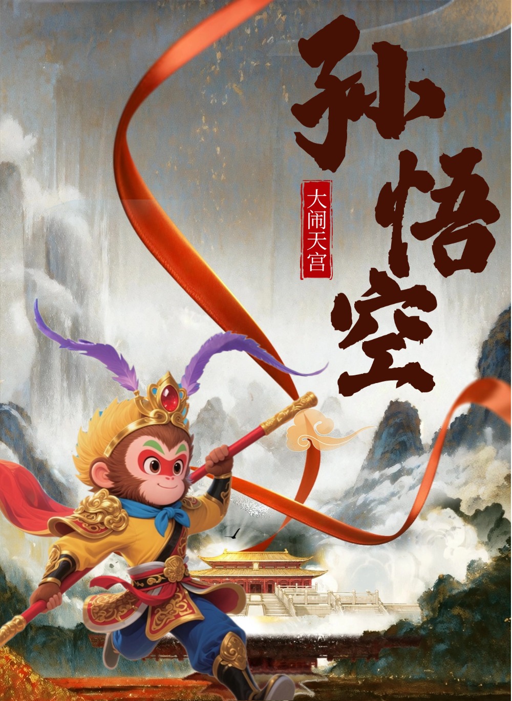 松原《孙悟空大闹天宫》