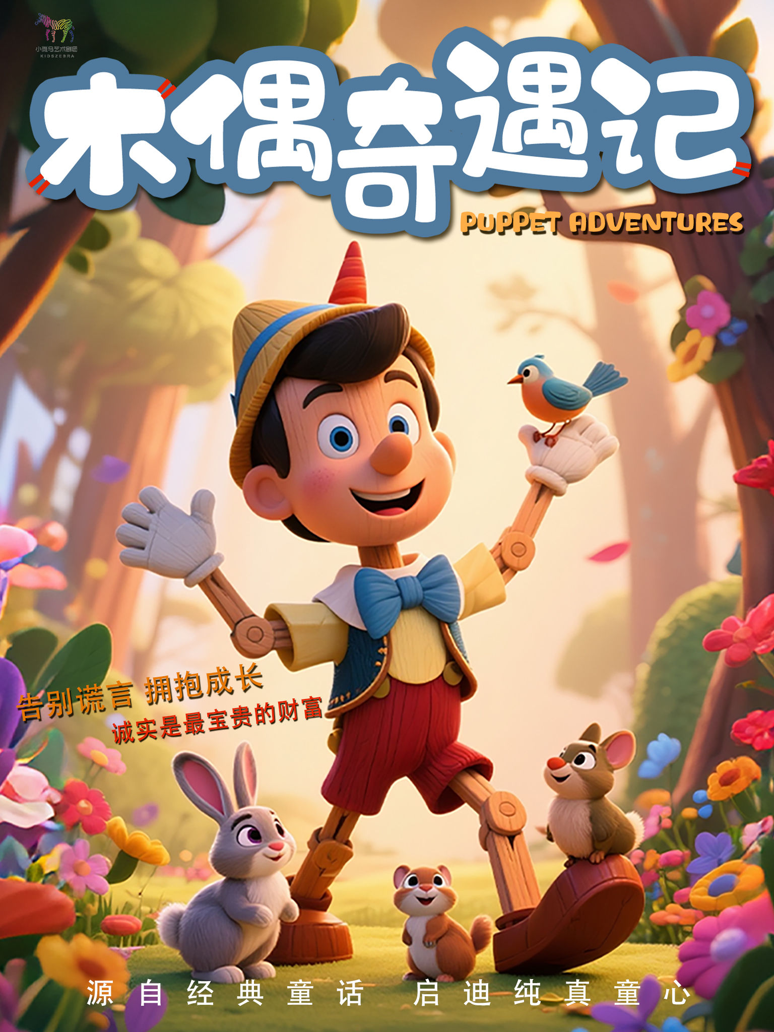 深圳亲子儿童剧《木偶奇遇记》